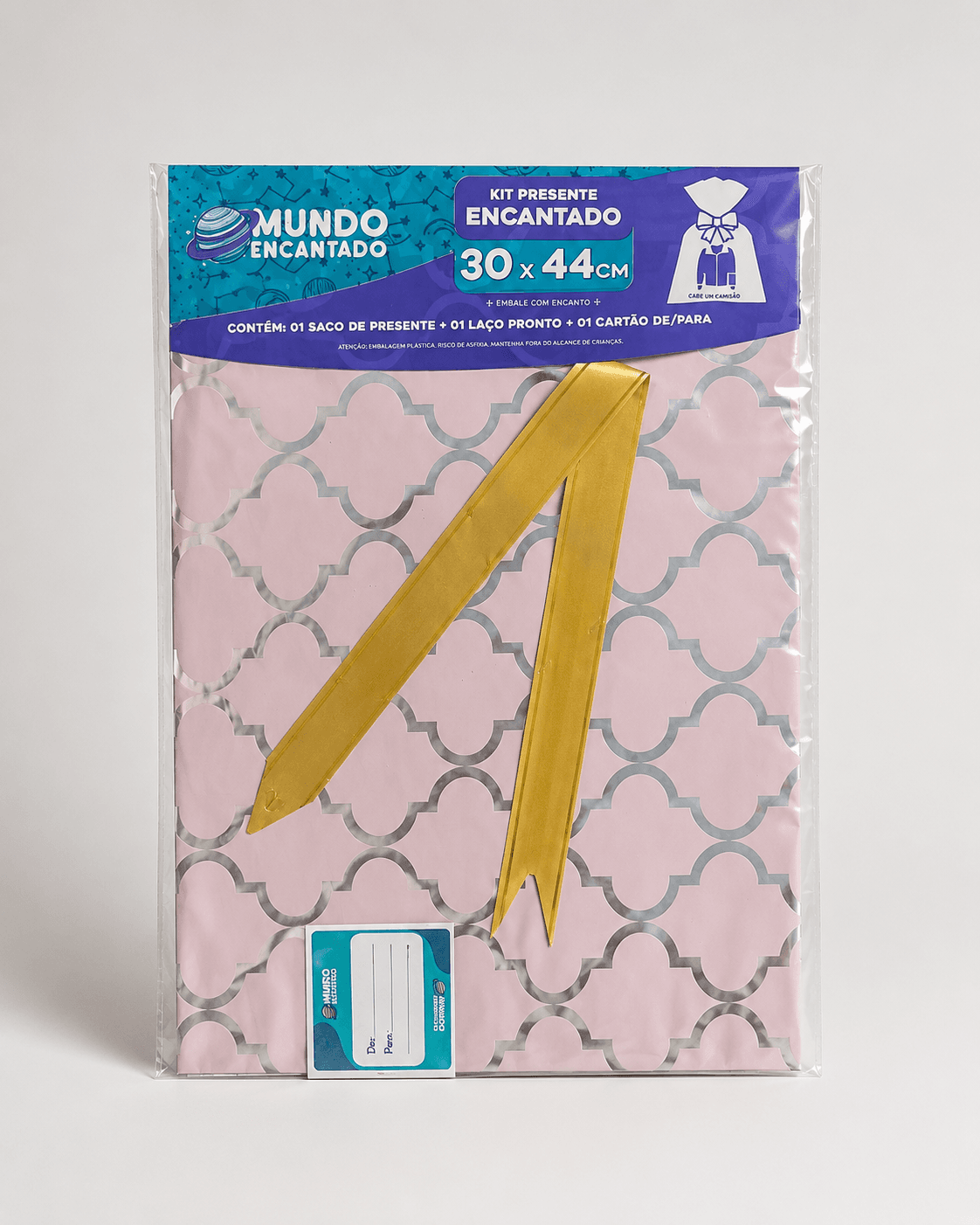 Kit Presente Encantado 20 × 29 cm — Romântico / Feminino da linha Mundo Encantado
