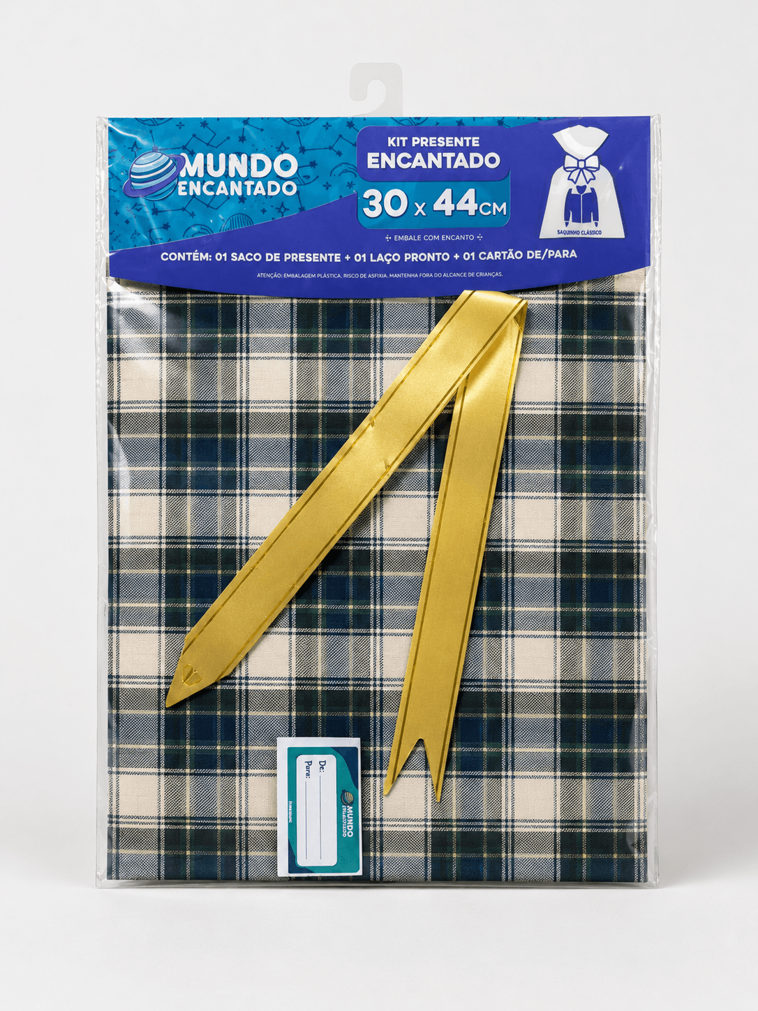 Kit Presente Encantado 20 × 29 cm — Casual / Masculino da linha Mundo Encantado